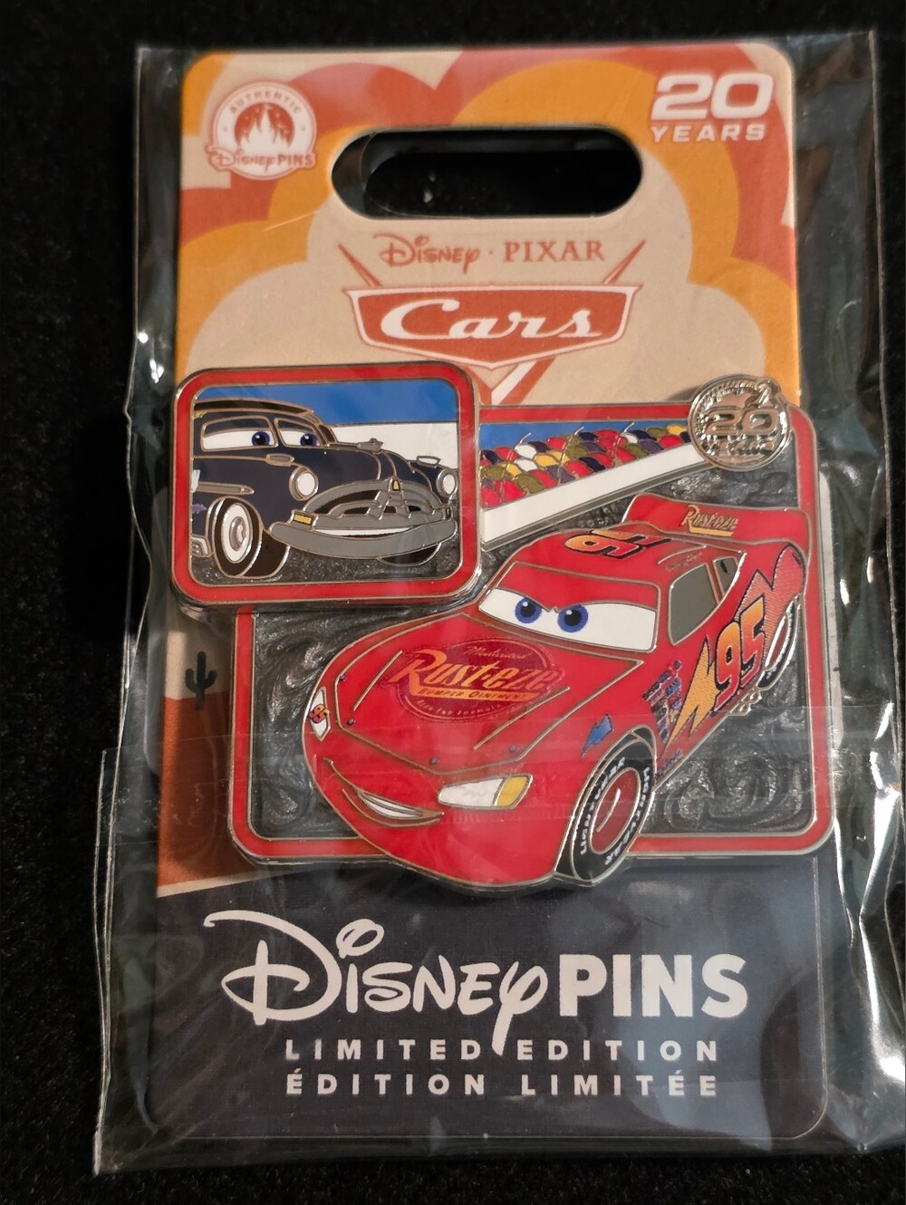 Cars 20th Aniversary LE Pin